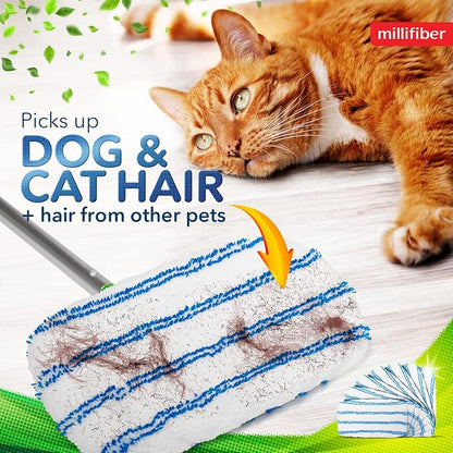 Microfiber Reusable Mop Pads Compatible - Image 4