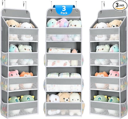 Yecaye 3 Pack 4-Tier Over The Door Organizer by Yecaye