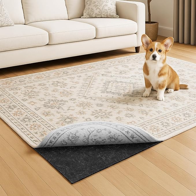 Warmstar 10x14 FT Non Slip Rug Pad, 100% Waterproof Felt Rug Pad by Warmstar