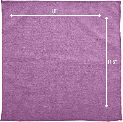 GREEN LIFESTYLE Chamois Cloth, Microfiber Cleaning Cloth 750 Pack, Borderless - Image 6
