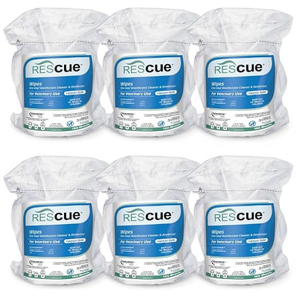 REScue One-Step Disinfectant Cleaner & Deodorizer Wipes by REScue