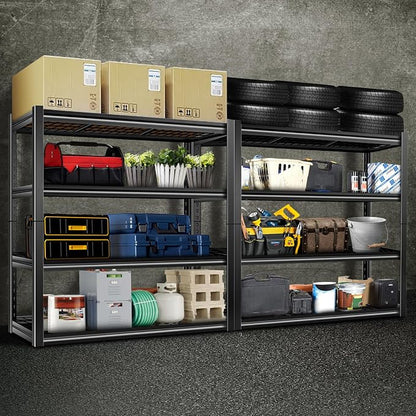 BILT HARD 46" W x 24" D x 72" H Heavy Duty Garage Shelving, 4-Tier Industrial - Image 2