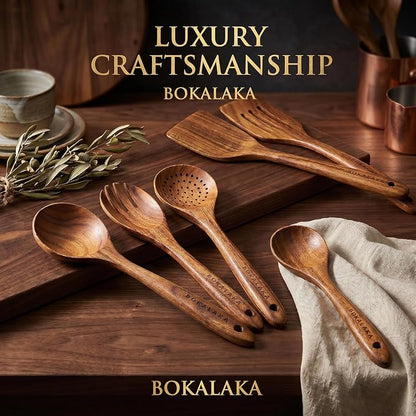 Wooden Spoons for Cooking - Image 6