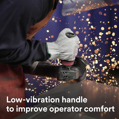 3M Electric Angle Grinder, 6 in Paddle Switch, - Image 2