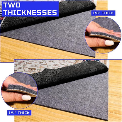 100% Waterproof Non-Slip 1/4” Extra Thick 4x6 ft Rug Pad - Image 7