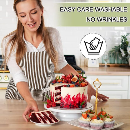 Janmercy 24 Pcs Aprons for Women Men - Image 5