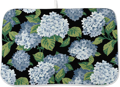 Spring Floral Dish Drying Mat 18x24 Inches by OFIRD