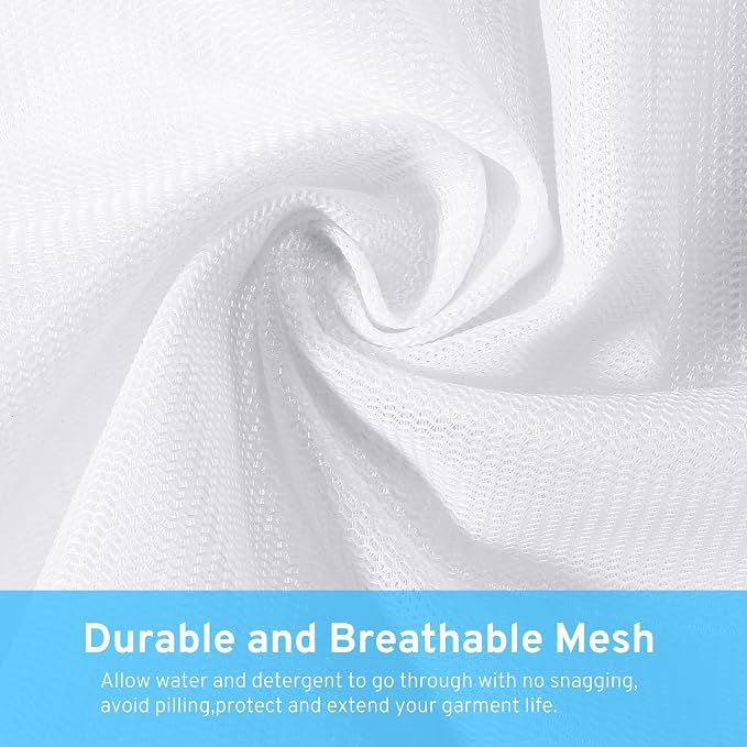 3 Pack 3 Size Mesh Laundry Bags Set - Image 3