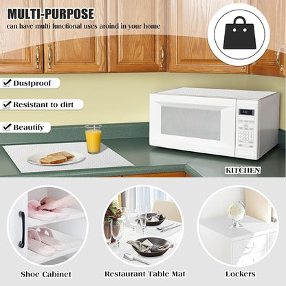 20Pcs Refrigerator Liners, Washable Fridge Liner Shelf Mats Refrigerator Pads - Image 6