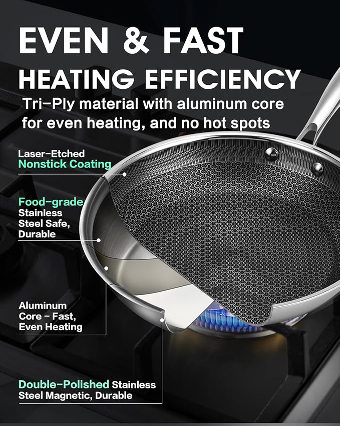 Non Stick 8 Inch Frying Pan - Image 3