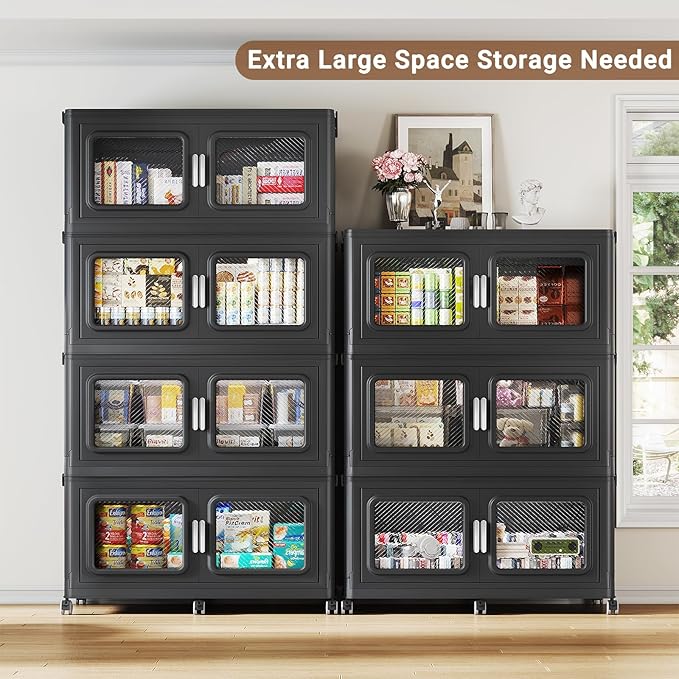 BROVIEW 880 Qt Stackable Storage Bin - Image 4