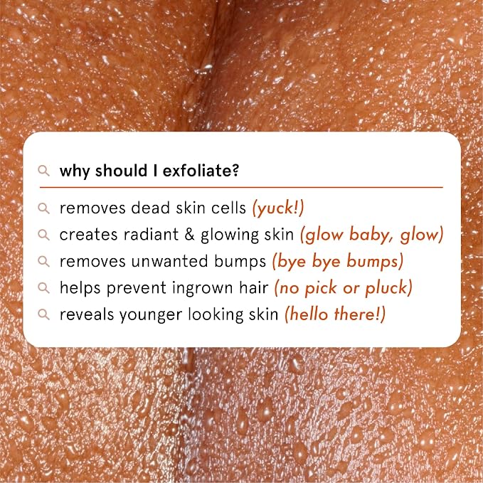 Cleanlogic Organic Cotton Exfoliating Body Scrubber, Reusable Exfoliator Tool - Image 5