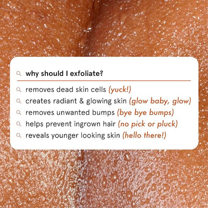 Cleanlogic Organic Cotton Exfoliating Body Scrubber, Reusable Exfoliator Tool - Image 5