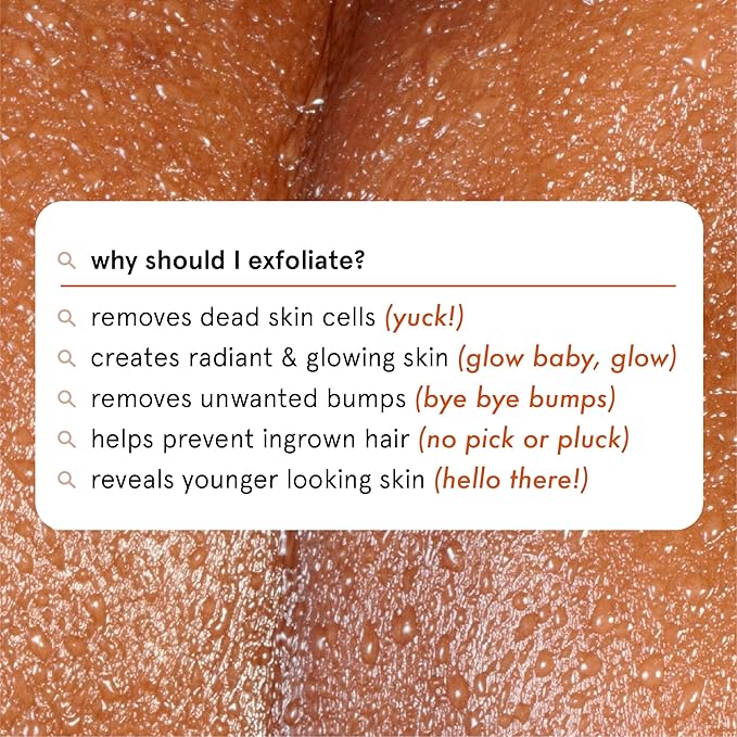 Cleanlogic Organic Cotton Exfoliating Body Scrubber, Reusable Exfoliator Tool for Smooth and Softer Skin, Daily Skincare Routine, Natural, 3 Count Value Pack