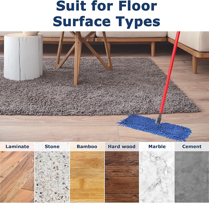 4 Pack Mop Heads Replacements Compatible - Image 6