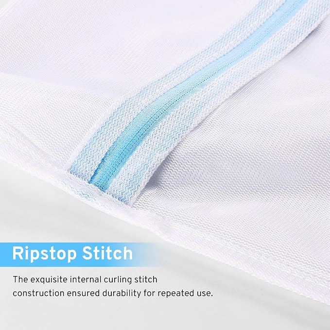 2 Pack XXL Durable Honeycomb Mesh Laundry Bags - Image 3