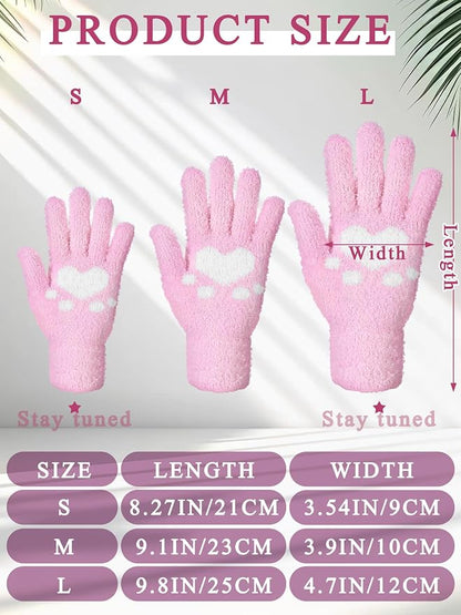Patelai 3 Pairs Microfiber Plant Dusting Gloves Leaf Cleaning Gloves - Image 3