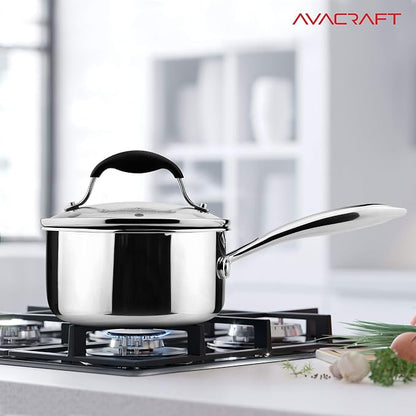 AVACRAFT Tri-Ply Stainless Steel Saucepan - Image 5