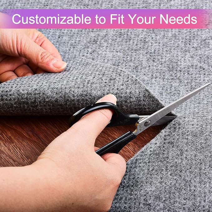 Ultra Strong Anti-Slip Thin Rug Felt Pad, Non Slip Grip Pads, Keep Your Rugs in - Image 5