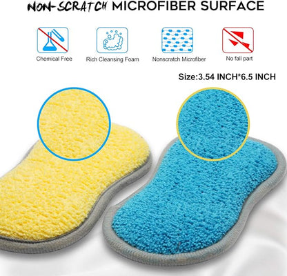 Dual Sided All-Purpose Sponges Kitchen, Dish Sponge - Image 5