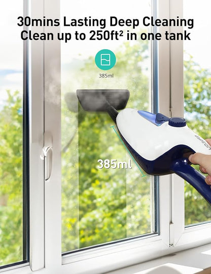 12-in-1 Steam Mop, Fast 15-Sec Heat-Up, 1500W Detachable Handheld Steam Cleaner - Image 5
