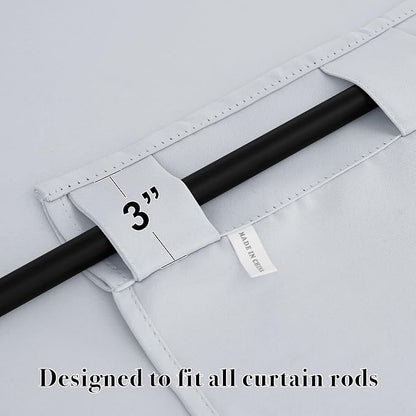RYB HOME White Curtains for Bedroom - Image 6