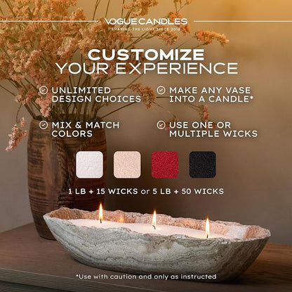 Vogue Candles 1LB Candle Sand - Image 6