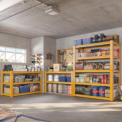 REIBII 72''H Garage Shelving 3010 LBS Storage Shelves Adjustable Metal Shelving - Image 2