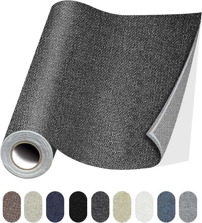Fabric Repair Patches, Linen Repair Tape Self-Adhesive Fabric Patches Durable by Lifeshoon