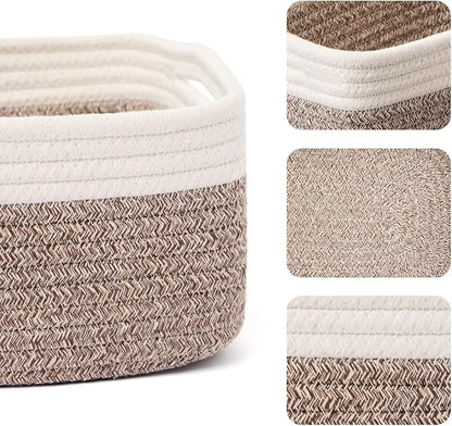 MiniArk Small Storage Baskets for Organizing | Closet Organizer Bins | Shelf - Image 2