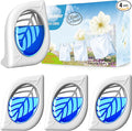 Air Freshener for Home, 4 Pack, Fresh Scent, Odor Eliminator for Small Area Closets Bathroom Pets Strong Odor, Up to 120 Days