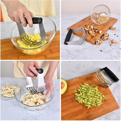 Biscuit Cutter, Pastry Cutter, Bench Scraper, Silicone Pastry Dough Baking Mat - Image 6