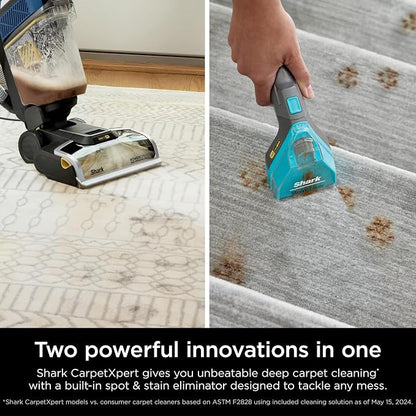 Shark CarpetXpert HairPro with StainStriker Upright Carpet, Area Rug & - Image 2