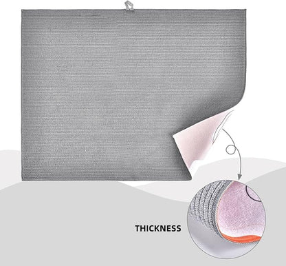 Mexican Tilt Dish Drying Mat For Kitchen Counter Absorbent Large Kitchen Fast - Image 5