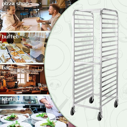 HALLY SINKS & TABLES H Bun Pan Rack 20 Tier - Image 6