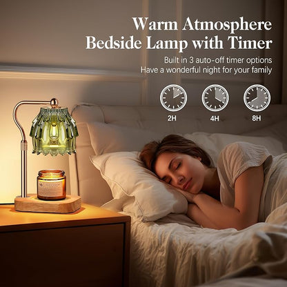 Candle Warmer Lamp with Timer Dimmer, Modern Wax Warmer - Image 6