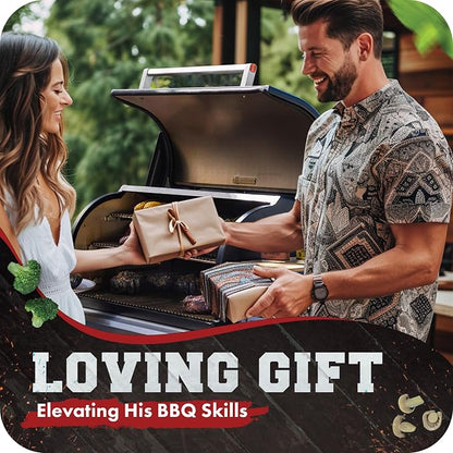 KITCHEN PERFECTION XL Silicone Smoker Oven Gloves-Extreme Heat Resistant BBQ - Image 9