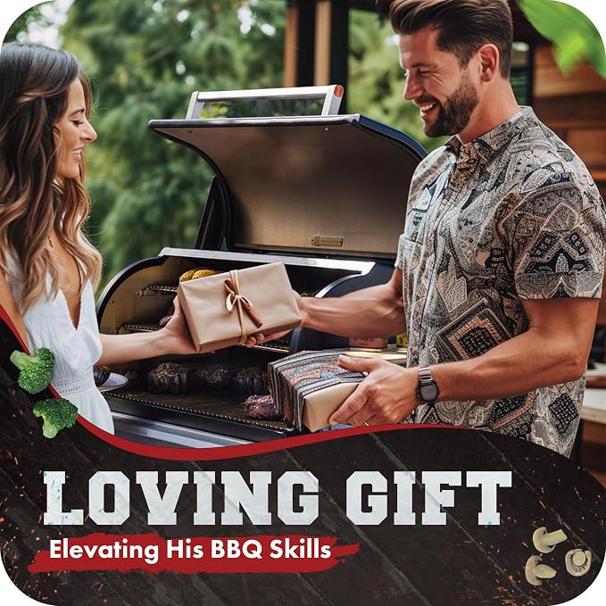 KITCHEN PERFECTION Silicone Smoker Oven Gloves -Extreme Heat Resistant BBQ - Image 8