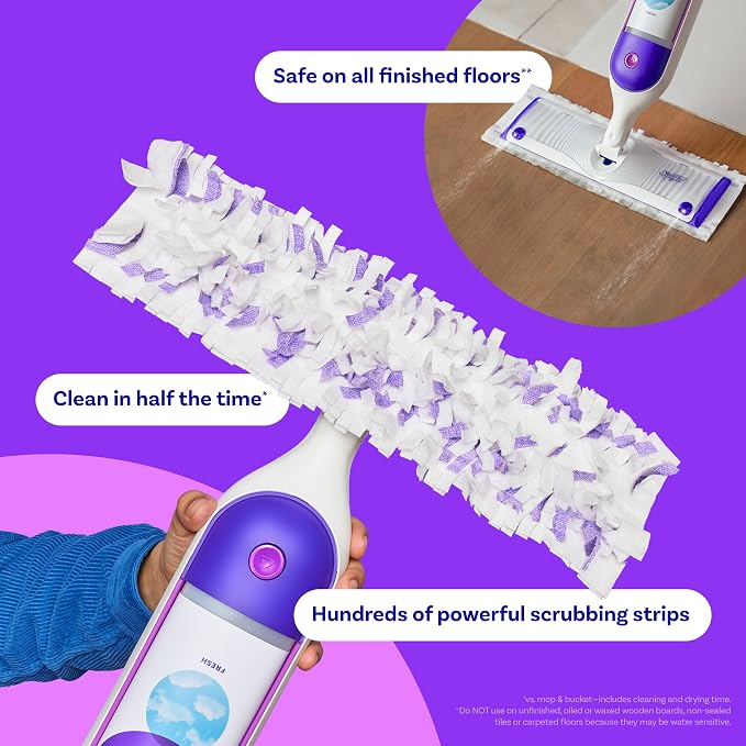 Swiffer Power Mop Refill Pack, Floor Cleaner - Image 2
