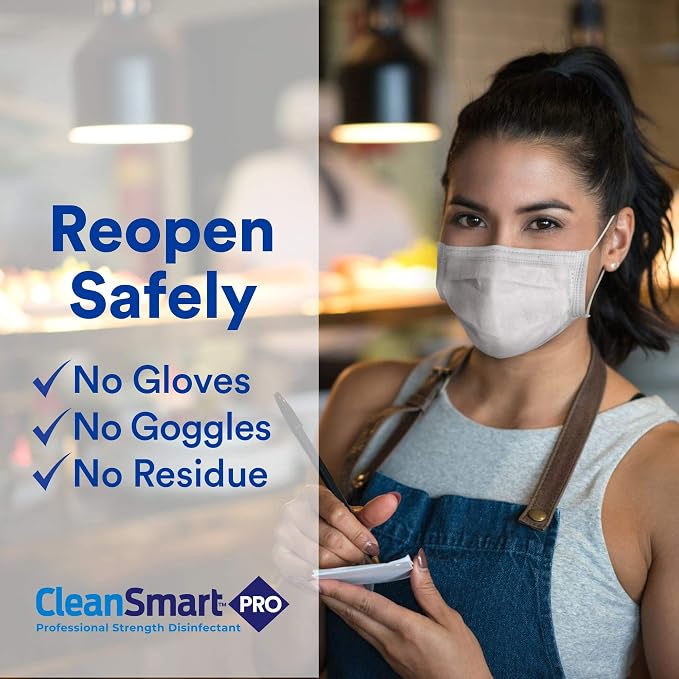 CleanSmart Hospital Grade Disinfectant, Kills 99.9% of Viruses and Bacteria - Image 2