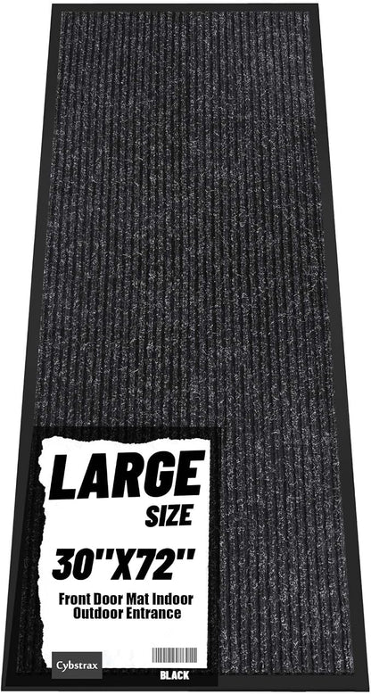 Front Door Mat Indoor Outdoor Entrance, TPR Backing Non-Slip Doormats, Low by Unknown