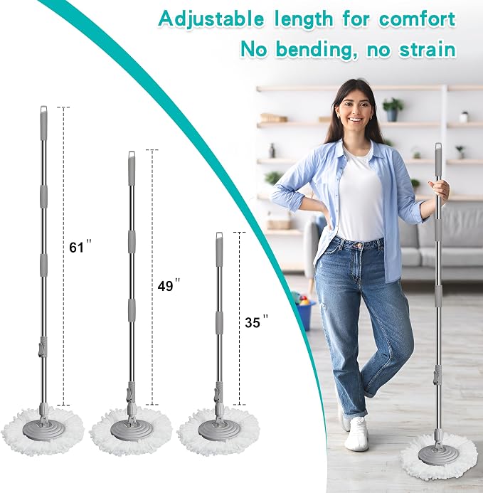 2025 Upgraded Spin Mop and Bucket - Image 4