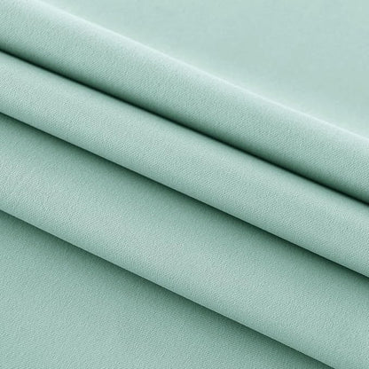 DWCN French Door Curtains – Rod Pocket Thermal Blackout Curtain - Image 5
