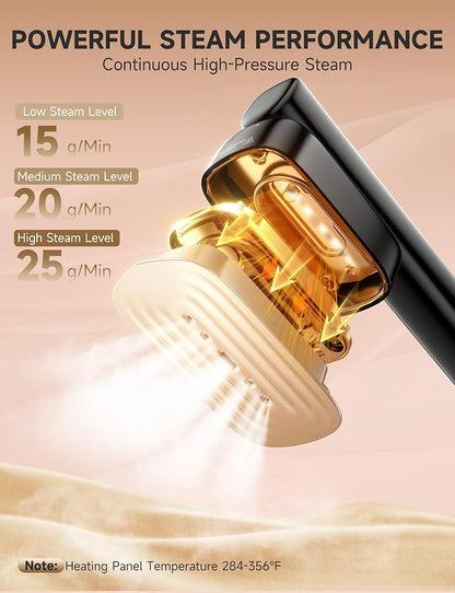 Travel Steamer for Clothes, Portable Handheld Design, Clothing Wrinkles Remover - Image 3