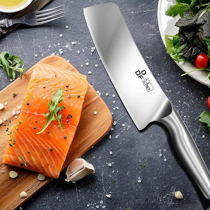 DDF iohEF Nakiri Kitchen Knife, Chef's Knife In Japanese Stainless Steel - Image 6