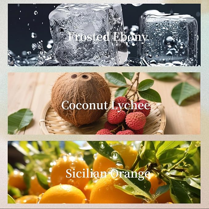 THEDOTS Series Coconut Lychee Car Vent Clip, Fabric Sachet Air Freshener - Image 2