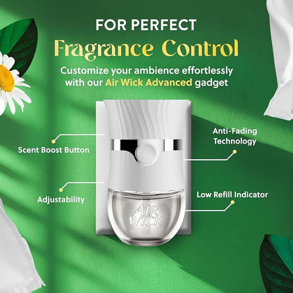 Air Wick Plug in Scented Oil Refill, 7 ct, Fresh Linen, Air Freshener, - Image 5