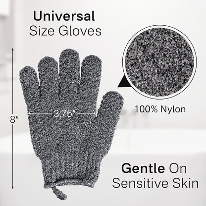 Yiclick Heavy Exfoliating Gloves, Exfoliating Body Scrubber - Image 8
