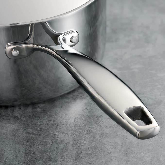 Tramontina Signature Tri-Ply Clad Stainless Steel 3-Quart Sauce Pan - Image 5