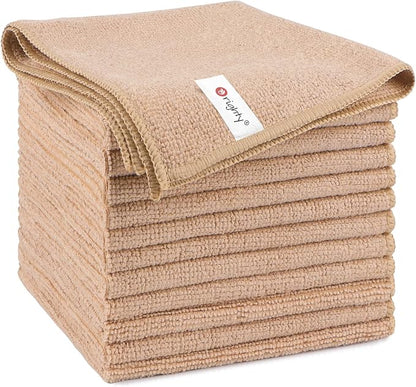 Orighty Microfiber Cleaning Cloth, 12 Pack Microfiber Towels by AllRightinOrighty